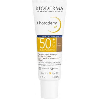 Bioderma Photoderm M Klargjørende Gelkrem Spf50+ Brown 40ml Bioderma Photoderm M Klargjørende Gelkrem Spf50+ Brown 40ml