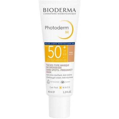Bioderma Photoderm M Klargjørende Gelkrem Spf50+ Golden 40ml Bioderma Photoderm M Klargjørende Gelkrem Spf50+ Golden 40ml