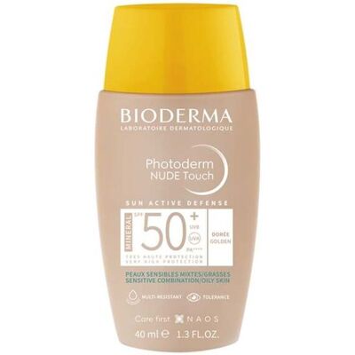 Bioderma Photoderm Nude Touch Mineral Spf50+ Golden 40ml Bioderma Photoderm Nude Touch Mineral Spf50+ Golden 40ml