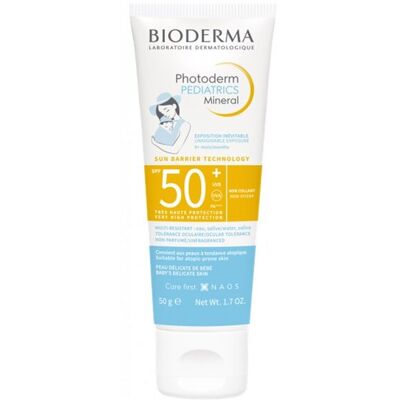 Bioderma Photoderm Pediatrics Mineral Spf50+ 50g Bioderma Photoderm Pediatrics Mineral Spf50+ 50g