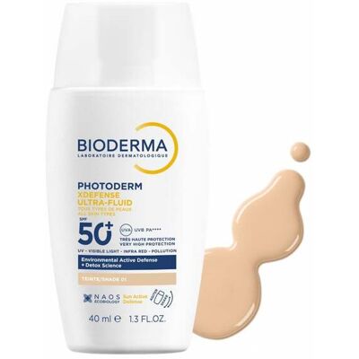 Bioderma Photoderm X-Defense Ultraflytende Spf50+ 01 Very Light 40ml Bioderma Photoderm X-Defense Ultraflytende Spf50+ 01 Very Light 40ml