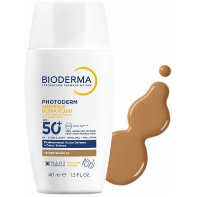 Bioderma Photoderm X-Defense Ultraflytende Spf50+ 04 Bronze 40ml Bioderma Photoderm X-Defense Ultraflytende Spf50+ 04 Bronze 40ml