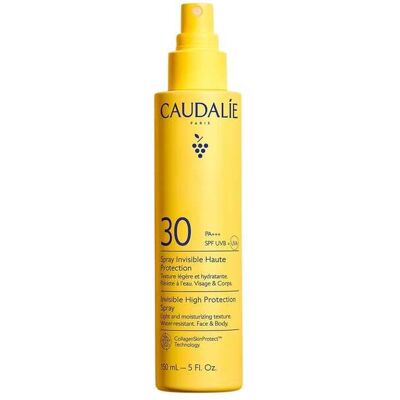 Caudalie Vinosun Protect Usynlig Beskyttelsesspray Høy Beskyttelse Spf30 150ml Caudalie Vinosun Protect Usynlig Beskyttelsesspray Høy Beskyttelse Spf30 150ml
