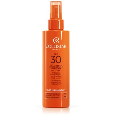 Collistar Fuktighetsgivende Brunfargespray Melk Spf30 200ml Collistar Fuktighetsgivende Brunfargespray Melk Spf30 200ml