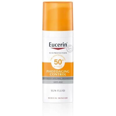 Eucerin Sun Photoaging Control Fluid Spf50+ Solkrem 50ml Eucerin Sun Photoaging Control Fluid Spf50+ Solkrem 50ml