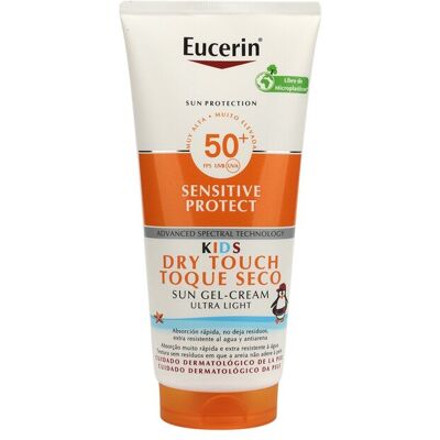 Eucerin Sun Sensitive Protect Kids Dry Touch Solgelkrem Solkrem Spf50+ 200ml Eucerin Sun Sensitive Protect Kids Dry Touch Solgelkrem Solkrem Spf50+ 200ml