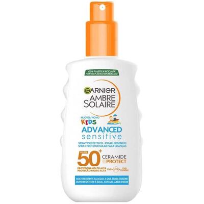 Garnier Ambre Solaire Advanced Sensitive Kids Solspray Spf50+ 150ml Garnier Ambre Solaire Advanced Sensitive Kids Solspray Spf50+ 150ml