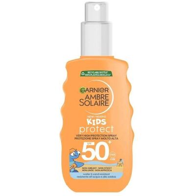 Garnier Ambre Solaire Kids Protect Svært Høy Beskyttelse Spray Spf50+ 150ml Garnier Ambre Solaire Kids Protect Svært Høy Beskyttelse Spray Spf50+ 150ml