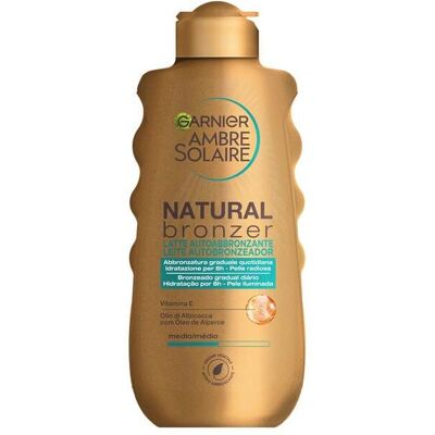 Garnier Ambre Solaire Natural Bronzer Selvbruningsmelk 175 Ml Garnier Ambre Solaire Natural Bronzer Selvbruningsmelk 175 Ml