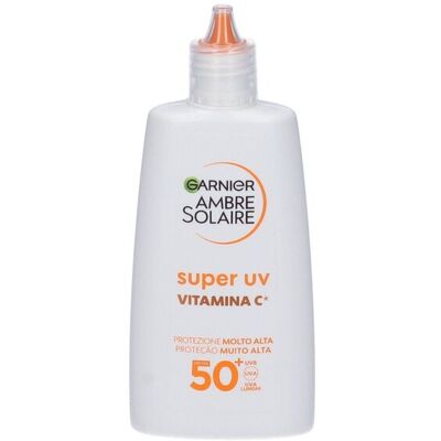 Garnier Ambre Solaire Super Uv Vitamin C Anti-Mørke Flekker Daglig Fluid Spf50+ 40ml Garnier Ambre Solaire Super Uv Vitamin C Anti-Mørke Flekker Daglig Fluid Spf50+ 40ml