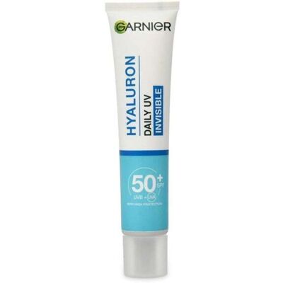 Garnier Hyaluron Anti-Uv Daglig Beskyttende Usynlig Fluid Spf50+ 40ml Garnier Hyaluron Anti-Uv Daglig Beskyttende Usynlig Fluid Spf50+ 40ml