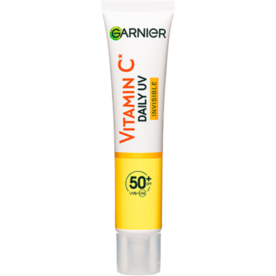 Garnier Skin Active Vitamin C Daglig Uv Oppklarende Fluid Usynlig Spf50+ 40ml Garnier Skin Active Vitamin C Daglig Uv Oppklarende Fluid Usynlig Spf50+ 40ml