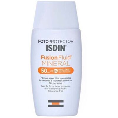 ISDIN Fotoprotector Fusion Fluid Mineral Solkrem Spf50 50ml ISDIN Fotoprotector Fusion Fluid Mineral Solkrem Spf50 50ml