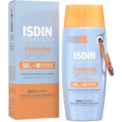 ISDIN Fotoprotector Fusion Gel Sport Wet Skin Spf50 Solkrem 100ml ISDIN Fotoprotector Fusion Gel Sport Wet Skin Spf50 Solkrem 100ml