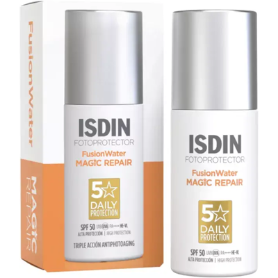 ISDIN Fotoprotector Fusion Water Magic Repair Solkrem Spf50 50ml ISDIN Fotoprotector Fusion Water Magic Repair Solkrem Spf50 50ml