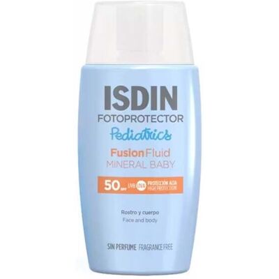 ISDIN Fotoprotector Pediatrics Fusion Fluid Mineral Baby Spf50+ 50ml ISDIN Fotoprotector Pediatrics Fusion Fluid Mineral Baby Spf50+ 50ml