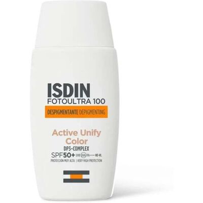 ISDIN Fotoultra 100 Active Unify Color Fusion Solkremvæske Spf50+ 50ml ISDIN Fotoultra 100 Active Unify Color Fusion Solkremvæske Spf50+ 50ml