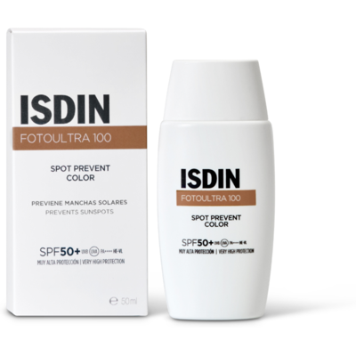 ISDIN Fotoultra 100 Spot Prevent Fargesolkrem Spf50+ 50ml ISDIN Fotoultra 100 Spot Prevent Fargesolkrem Spf50+ 50ml