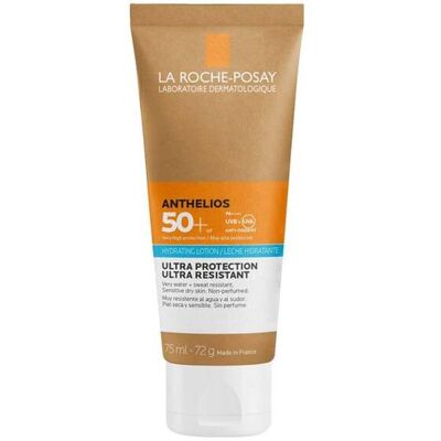 La Roche-Posay Anthelios Fuktgivende Lotion Eco-Tube Solkrem Spf50+ 75ml La Roche-Posay Anthelios Fuktgivende Lotion Eco-Tube Solkrem Spf50+ 75ml