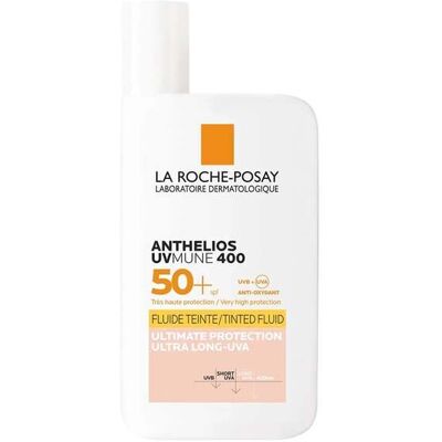 La Roche-Posay Anthelios Uvmune 400 Color Fluid Spf50+ Tonet Solkrem 50ml La Roche-Posay Anthelios Uvmune 400 Color Fluid Spf50+ Tonet Solkrem 50ml