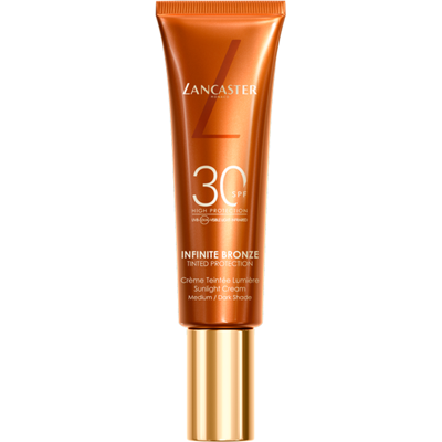Lancaster Infinite Bronze Tinted Protection Solkrem Spf30 2 Medium/dark 50ml Lancaster Infinite Bronze Tinted Protection Solkrem Spf30 2 Medium/dark 50ml