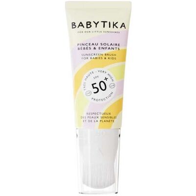 Mimitika Babytika Solkrembørste For Babyer Og Barn Spf50+ 40ml Mimitika Babytika Solkrembørste For Babyer Og Barn Spf50+ 40ml