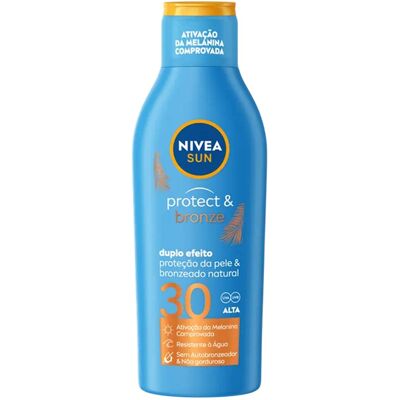 Nivea Sun Protect & Bronze Lotion Spf30 200ml Nivea Sun Protect & Bronze Lotion Spf30 200ml