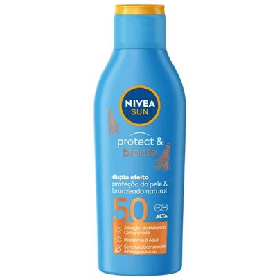 Nivea Sun Protect & Bronze Lotion Spf50 200ml Nivea Sun Protect & Bronze Lotion Spf50 200ml