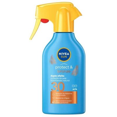 Nivea Sun Protect & Bronze Solkremspray Spf30 250ml Nivea Sun Protect & Bronze Solkremspray Spf30 250ml
