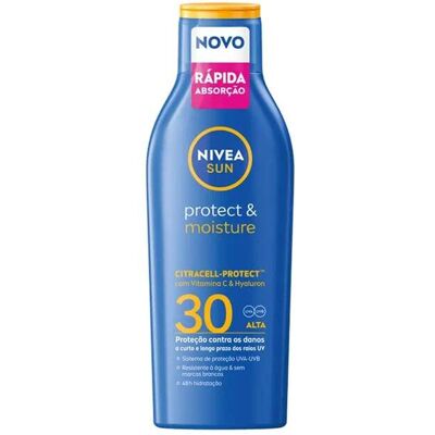 Nivea Sun Beskyttende & Fuktighetsgivende Lotion Spf30 200ml Nivea Sun Beskyttende & Fuktighetsgivende Lotion Spf30 200ml