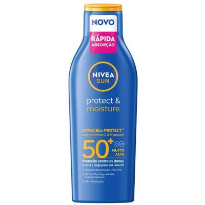 Nivea Sun Protect & Moisture Lotion Spf50+ 200ml Nivea Sun Protect & Moisture Lotion Spf50+ 200ml