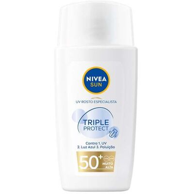 Nivea Sun Uv Face Specialist Triple Protect Solfluid Spf50+ 40ml Nivea Sun Uv Face Specialist Triple Protect Solfluid Spf50+ 40ml