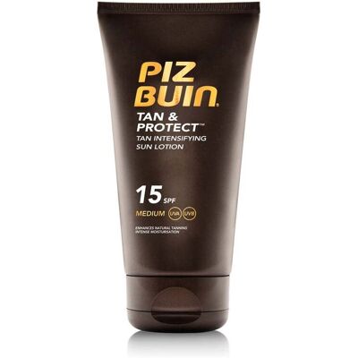Piz Buin Tan & Protect SPF 15 Solkrem Piz Buin Tan & Protect SPF 15 Solkrem