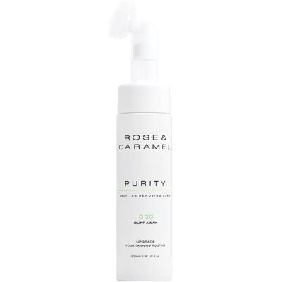 Rose & Caramel Purity Buff Away Selvbruningsfjernende Skum 200ml Rose & Caramel Purity Buff Away Selvbruningsfjernende Skum 200ml