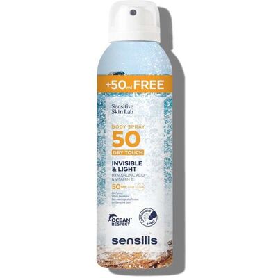 Sensilis Invisible & Light Kroppsspray Dry Touch Spf50 250ml Sensilis Invisible & Light Kroppsspray Dry Touch Spf50 250ml