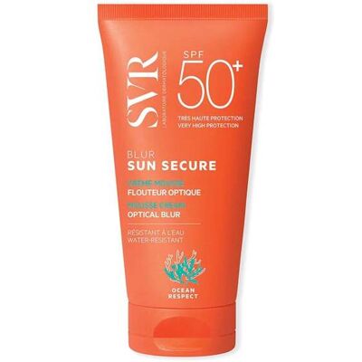 SVR Sun Secure Blur Optisk Mousse Parfymefri Krem Spf50+ Solkrem 50ml SVR Sun Secure Blur Optisk Mousse Parfymefri Krem Spf50+ Solkrem 50ml