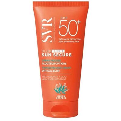 SVR Sun Secure Blur Tonet Mousse-Krem Spf50+ Solkrem 50ml SVR Sun Secure Blur Tonet Mousse-Krem Spf50+ Solkrem 50ml
