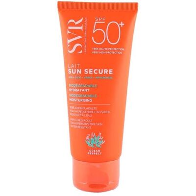 SVR Sun Secure Lait Invisible Fuktighetsgivende Melk Spf50+ 100ml SVR Sun Secure Lait Invisible Fuktighetsgivende Melk Spf50+ 100ml