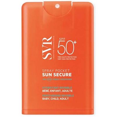 SVR Sun Secure Fuktgivende Usynlig Lomme-Solkremspray Spf50+ 20ml SVR Sun Secure Fuktgivende Usynlig Lomme-Solkremspray Spf50+ 20ml