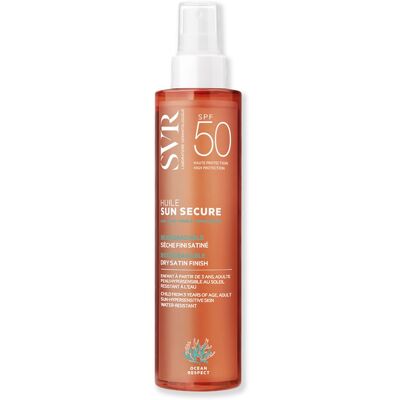 SVR Sun Secure Satengfinish Tørrolje Spf50 Solkrem 200ml SVR Sun Secure Satengfinish Tørrolje Spf50 Solkrem 200ml