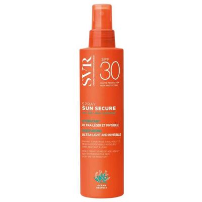 SVR Sun Secure Ultralett Og Usynlig Fuktighetsgivende Spray Spf30 200ml SVR Sun Secure Ultralett Og Usynlig Fuktighetsgivende Spray Spf30 200ml