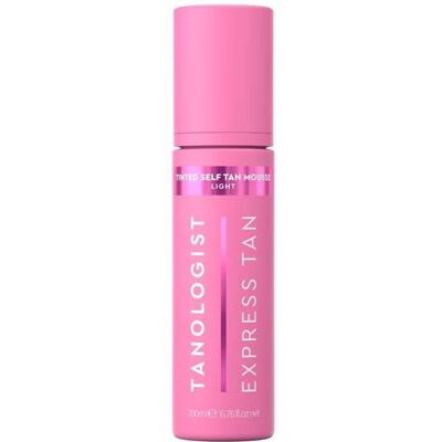 Tanologist Express Tan Tonet Selvbruningsmousse Light 200ml Tanologist Express Tan Tonet Selvbruningsmousse Light 200ml