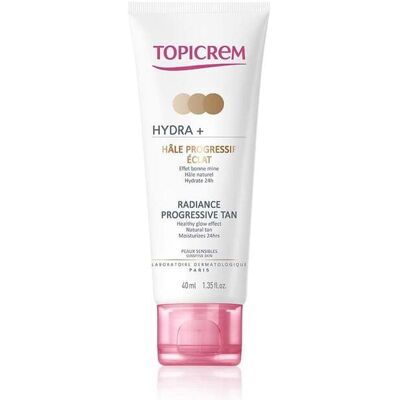 Topicrem Hydra+ Progressiv Selvbruning Glød 40ml Topicrem Hydra+ Progressiv Selvbruning Glød 40ml