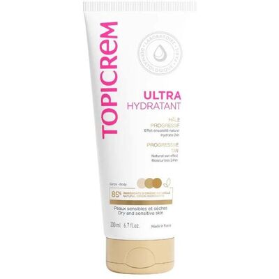 Topicrem Ultra-Moisturizing Progressiv Selvbruning 200ml Topicrem Ultra-Moisturizing Progressiv Selvbruning 200ml