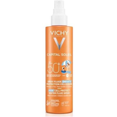 Vichy Capital Soleil Kids Cell Protect Vannfluid Spray Spf50+ 200ml Vichy Capital Soleil Kids Cell Protect Vannfluid Spray Spf50+ 200ml