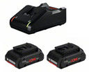 Bosch Bosch GAS 18 V-1 (4000 mAh 18 V, Sort, Originalt)