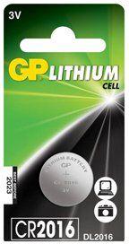 Button cells GP CR2016 batteri