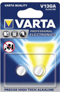 Button cells Varta 2x LR44 batteri