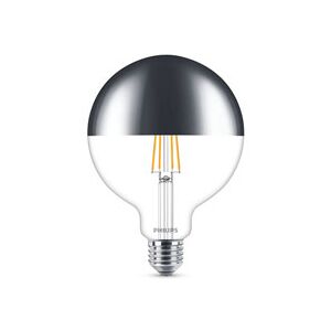 Philips E27 LED-lyspærer 8W (50W) (Kule, Klart, Kan dimmes)