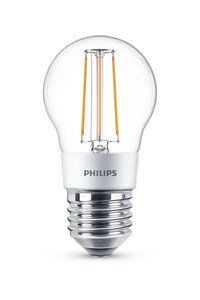 E27 Philips Filament E27 LED-lyspærer 5W (40W) (Lustre, Klart, Kan dimmes)